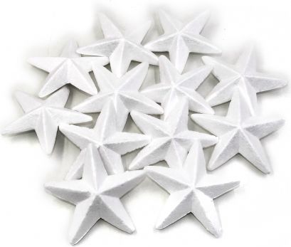 Craft with Fun Ozdoba Dek Styrop Gwiazda 100mm Op12 12/24 - Gwiazda120