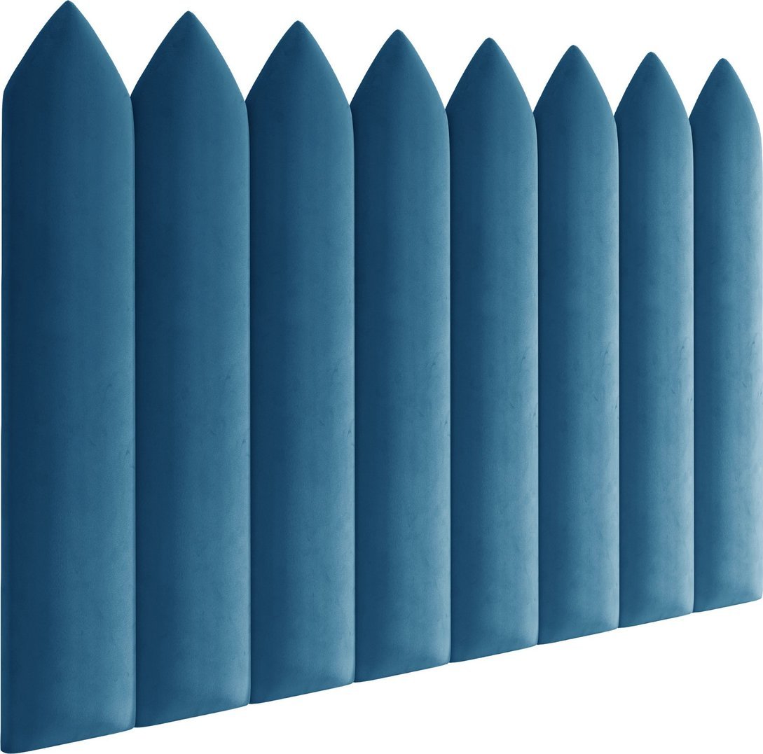 Ravio Panel tapicerowany płotek szpiczasty - Tkanina Magic Velvet 110x20