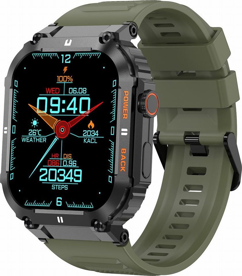Smartwatch Gravity GT6-6 Zielony