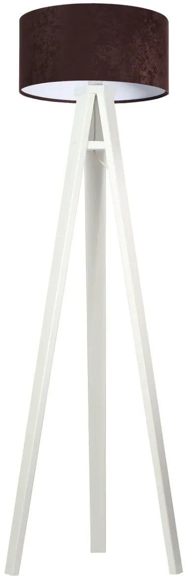 Lampa stojąca HOME 40 brązowa/biała/biała BPS KONCEPT