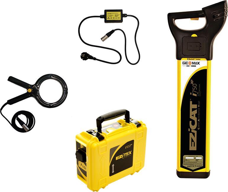 GeoMax Wykrywacz instalacji podziemnych GeoMax EziCat i750 xf z generatorem EziTex t100xf w zestawie