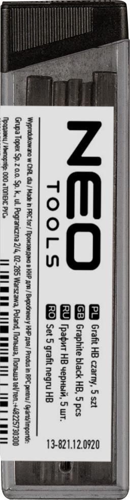 Neo Grafit (Grafit hb czarny (do 13-810,13-815), 5szt)