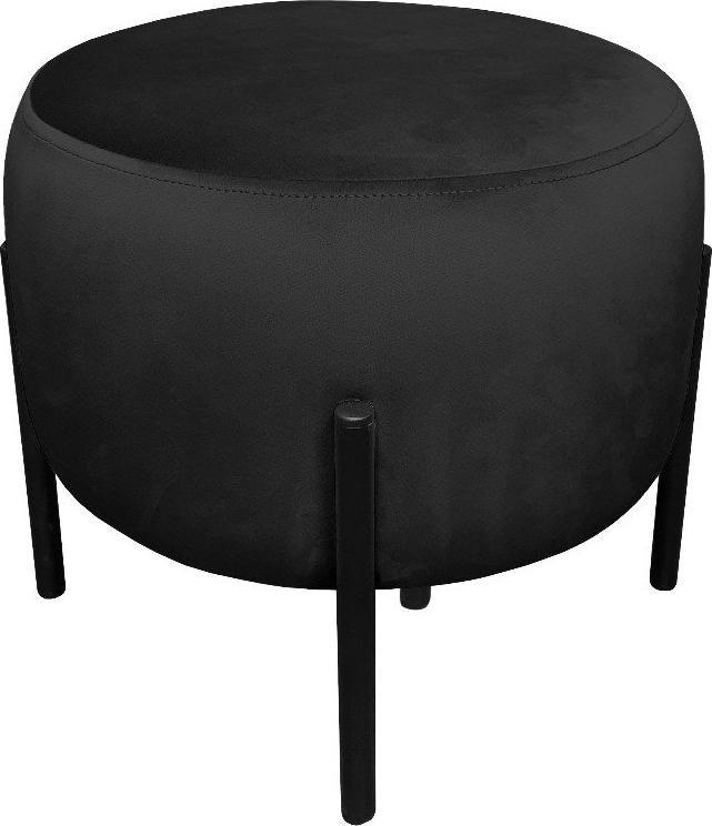 Atos Pufa WILFRED MG VELVET czarna