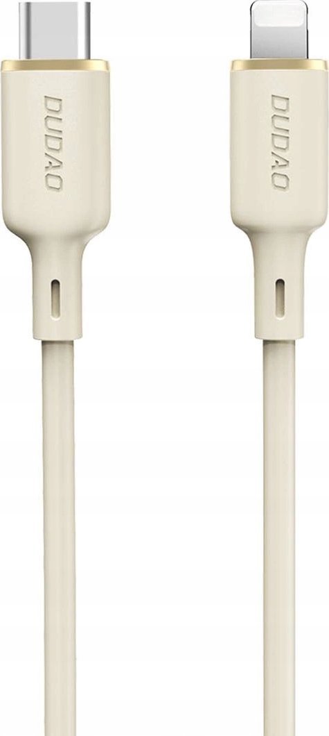 Kabel USB Dudao Lightning - USB-C 1 m Biały (DDA333)