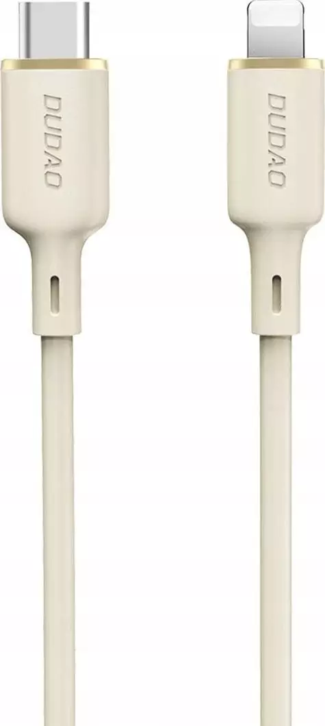 Kabel USB Dudao Lightning - USB-C 1 m Biały (DDA333)