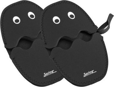 Hurtel Uchwyty do gorących naczyń, 2 szt., 19 x 12 x 2 cm, neopren, czarne SPRING GRIPS / Spring