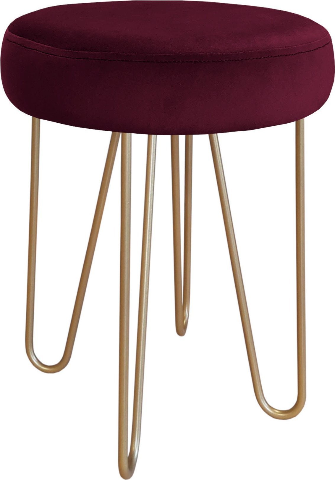 Atos Taboret Venus HAIRPIN noga złota MG02