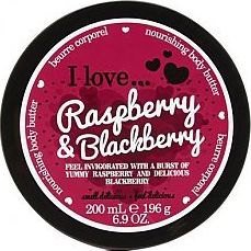 I love Masło do ciała Nourishing Body Butter Raspberry & Blackberry 200ml