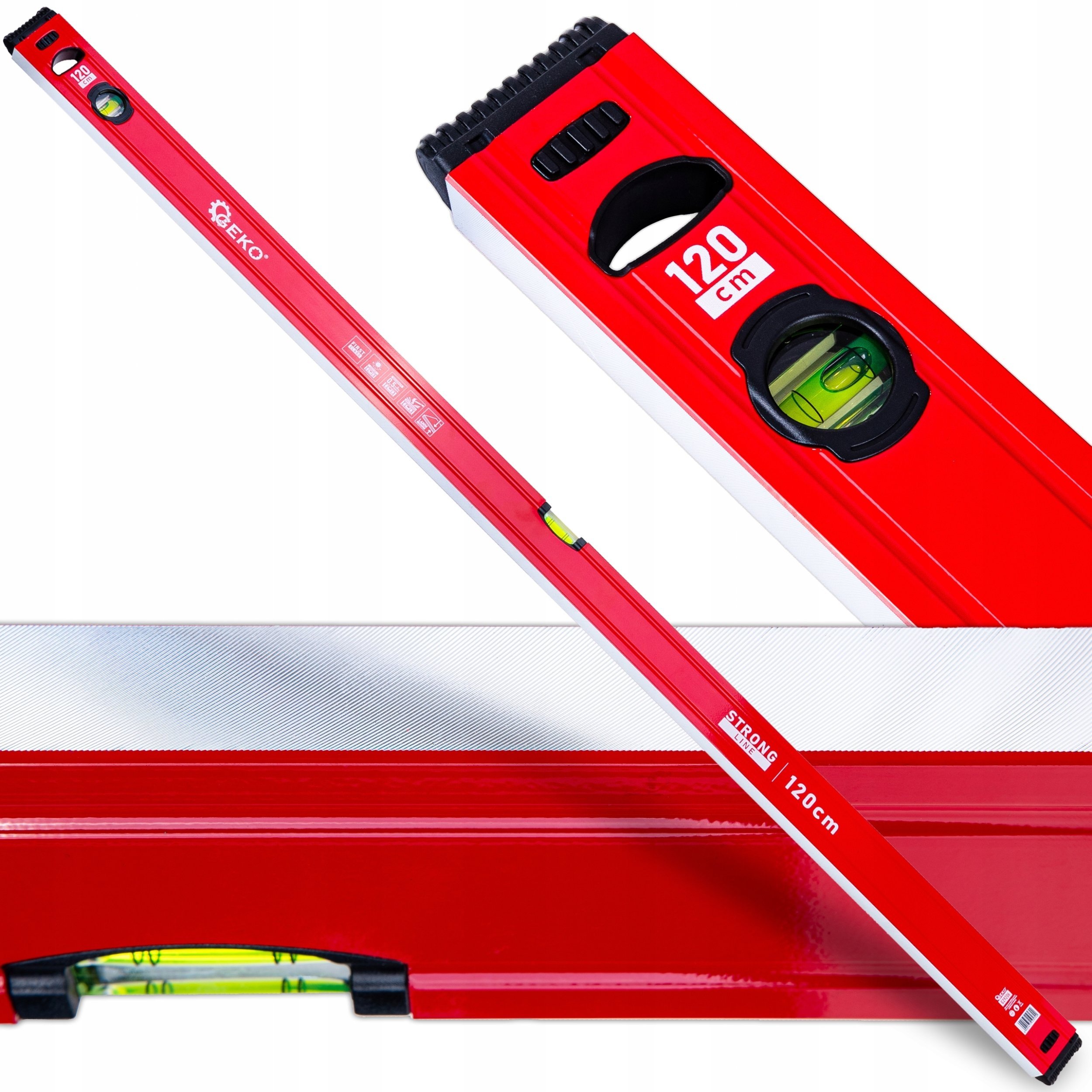 Poziomnica aluminiowa 1200mm STRONG LINE (50)