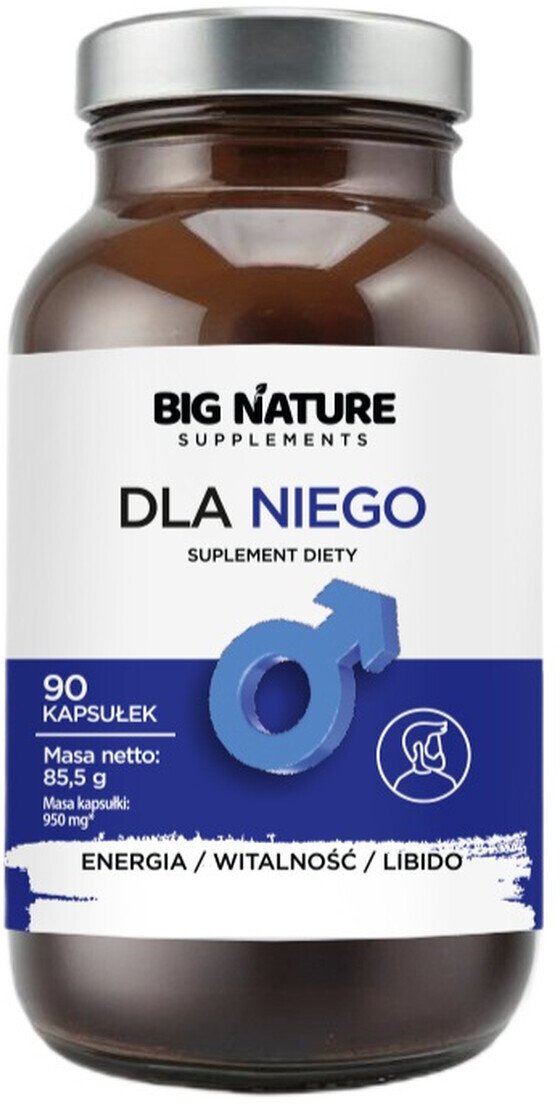 Big Nature Suplement diety dla mężczyzn 90 kapsułek