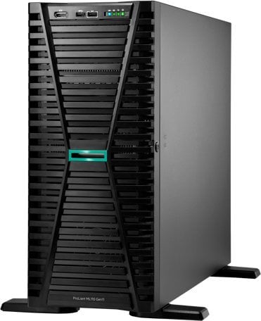 Serwer HP HPE PL ML110g11 4410Y (2.0G/12C) 1x32G VROC 8SFF 1000W1/2 2x1G NBD333