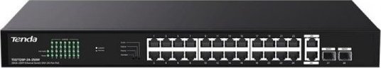 Switch niezarządzalny Tenda TEG1128P-24-250W 26x1GbE 2xSFP PoE