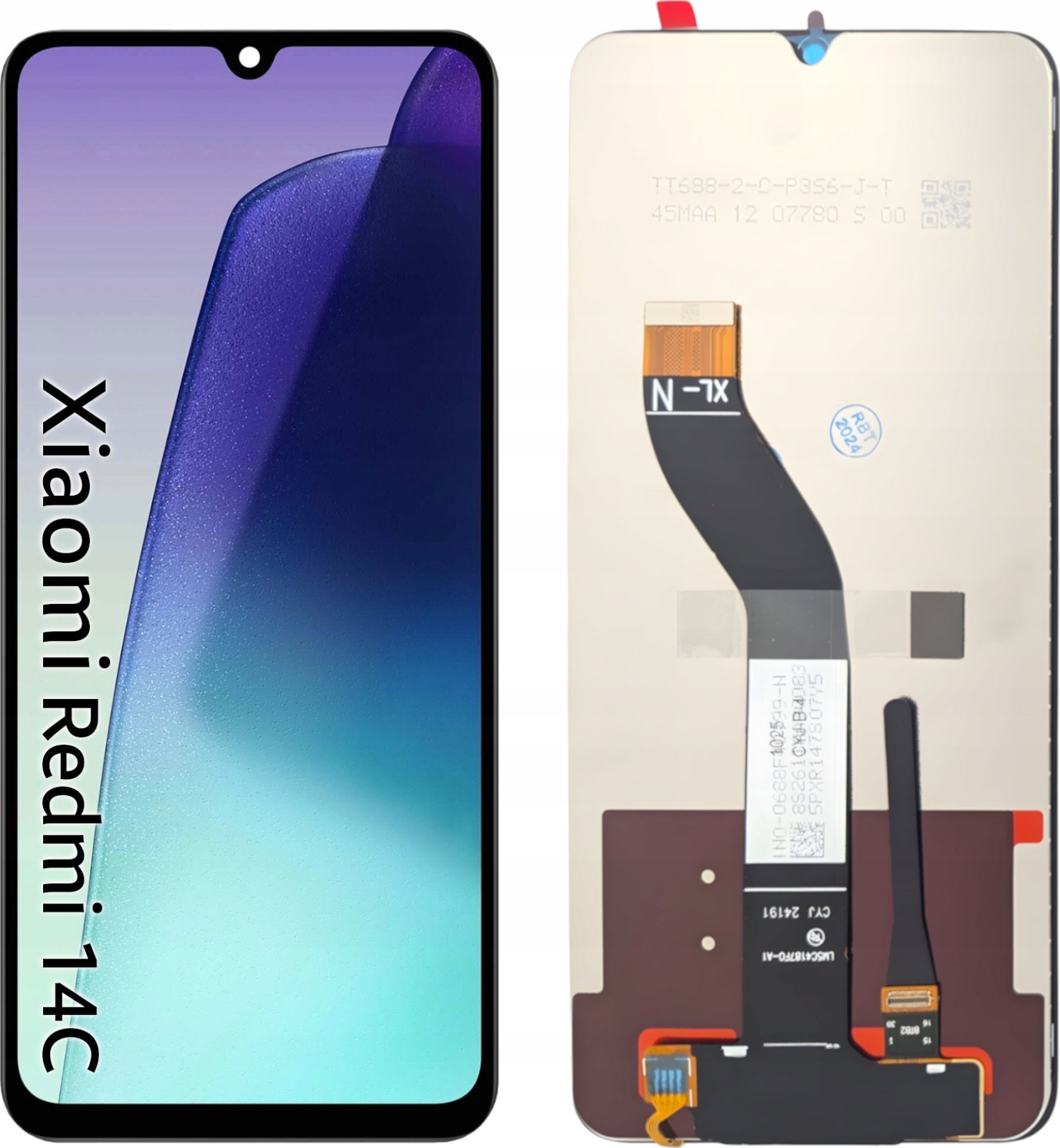 WYŚWIETLACZ EKRAN LCD DO XIAOMI REDMI 14C (2411DRN47C, 2409BRN2CA)