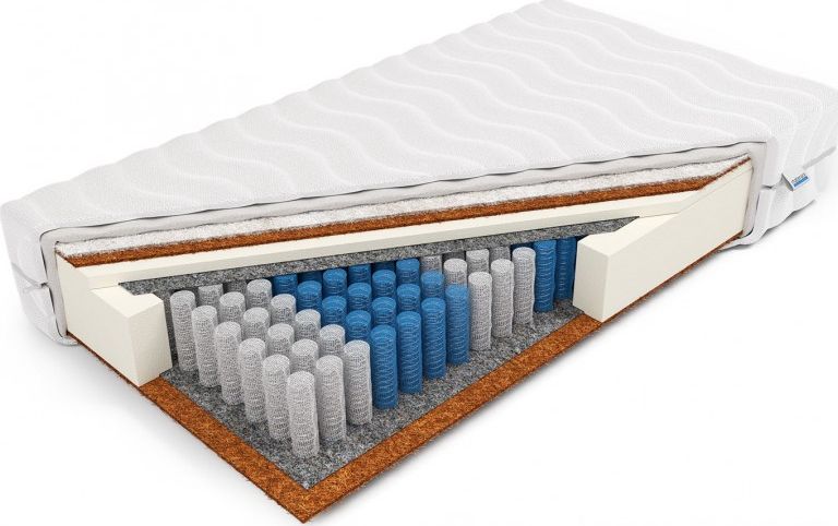 Frankhauer Materac HEBE 120x200 kieszeniowy z kokosem 7-strefowy Frankhauer