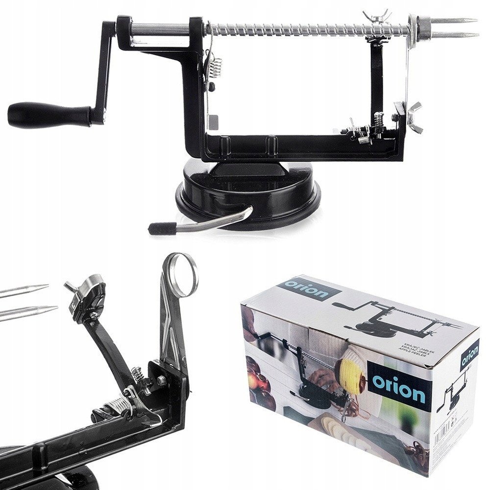 Maszynka do Krojenia Obierania Ziemniaków Jabłek Stalowa ORION 30,5x11x13cm