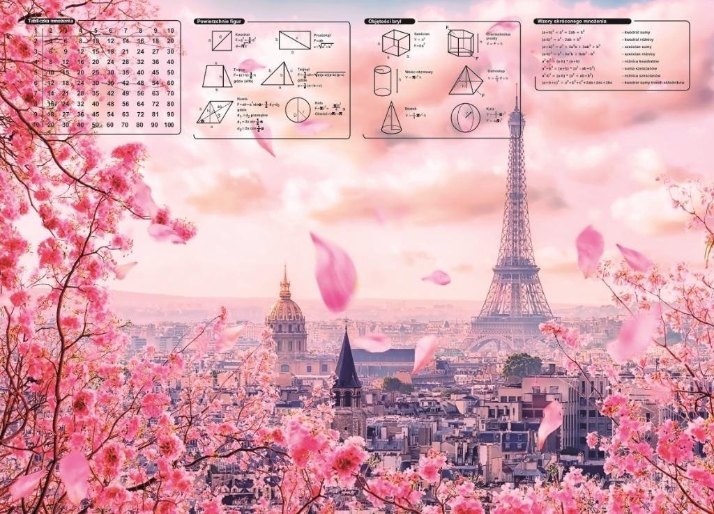 Mata na biurko z nadrukiem paris