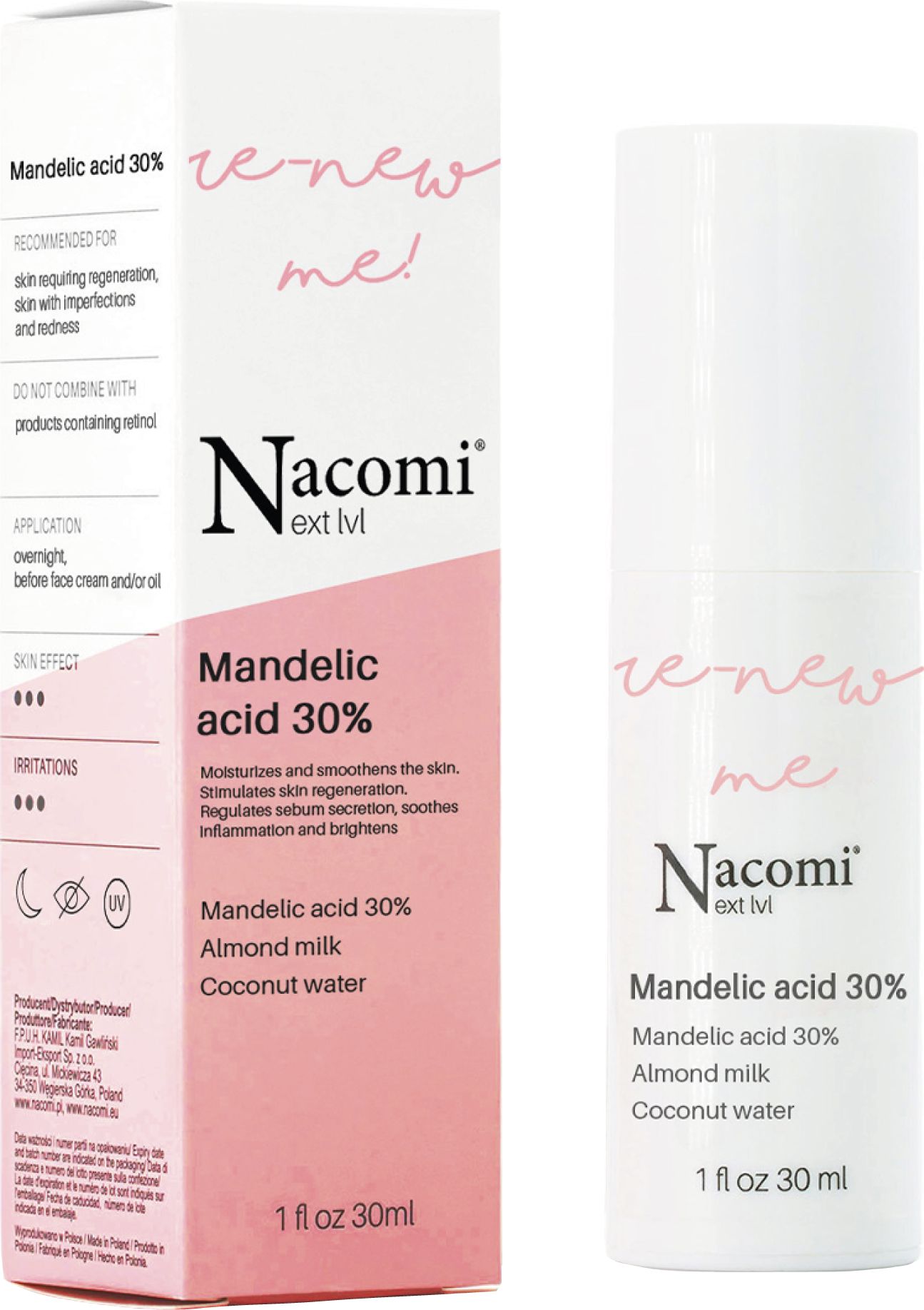 Nacomi Nacomi SERUM MANDELIC ACID 30% kwas migdałowy