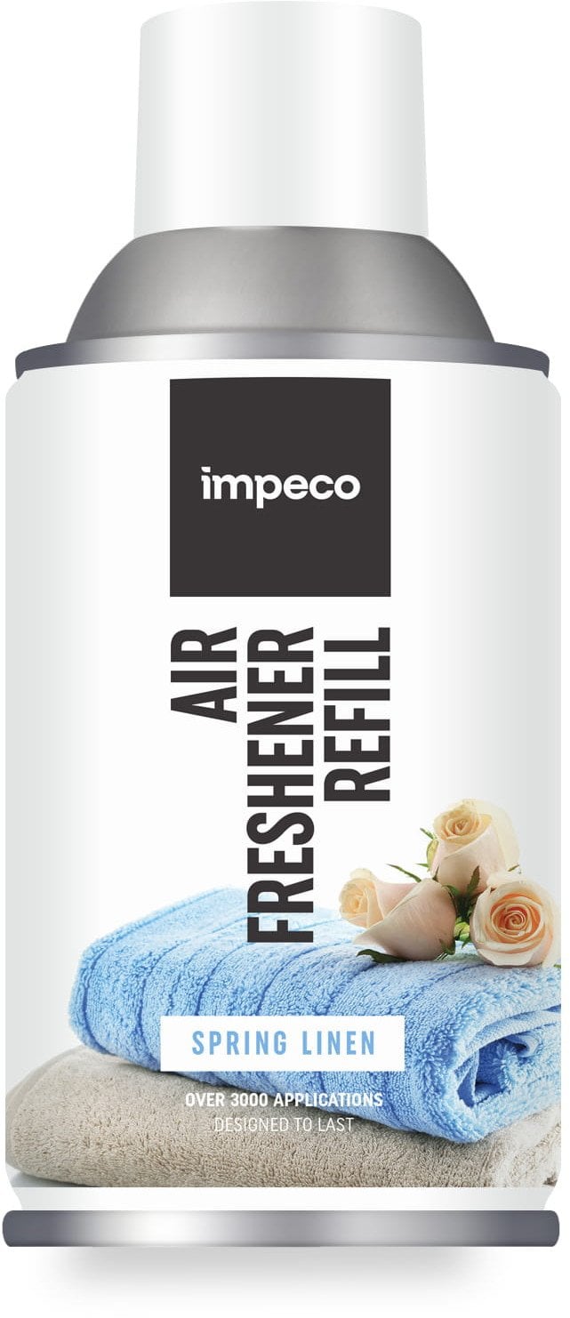 Impeco Freshener - Odświeżacz powietrza w sprayu, wkład, 270 ml - Spring Linen