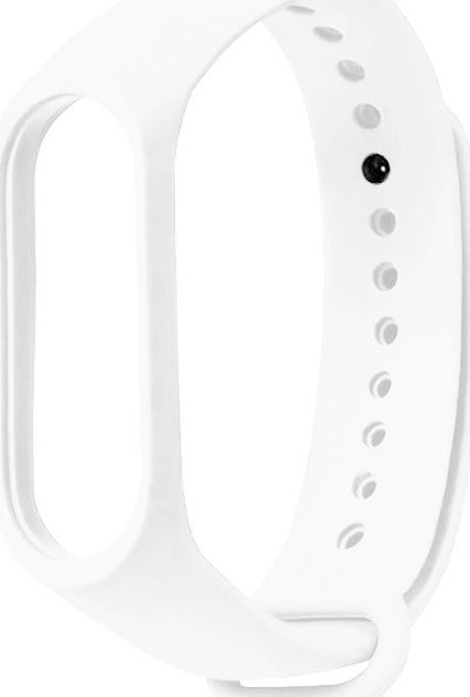 Pasek silikonowy do Xiaomi 5/6 - biały