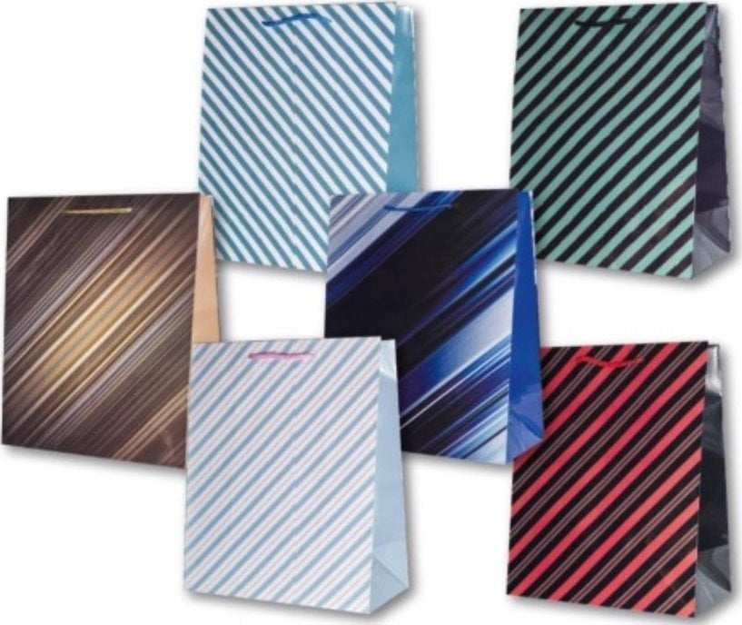 Panorama Torebka ozdobna laminowana PL-6 ¶rednia 74 linie