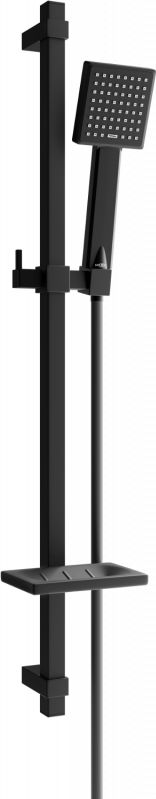 Zestaw prysznicowy Mexen Mexen DQ45 zestaw prysznicowy suwany, czarny - 785454581-70