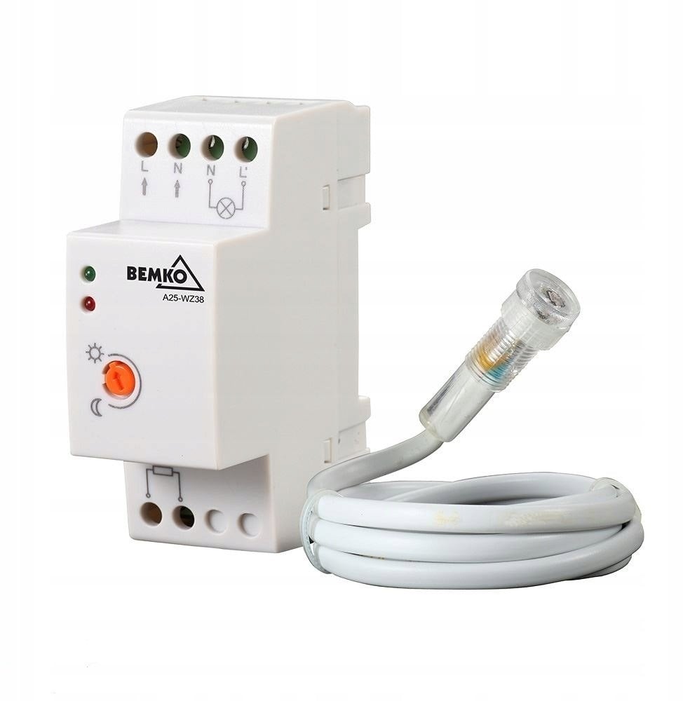 Wyłącznik zmierzchowy 20A 2-100 LUX A25-WZ38