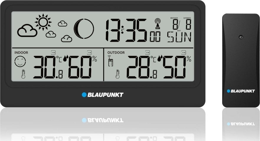 Stacja pogodowa Blaupunkt WS20BK Czarna