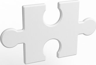 Decortena Panel ścienny 3D PUZZLE