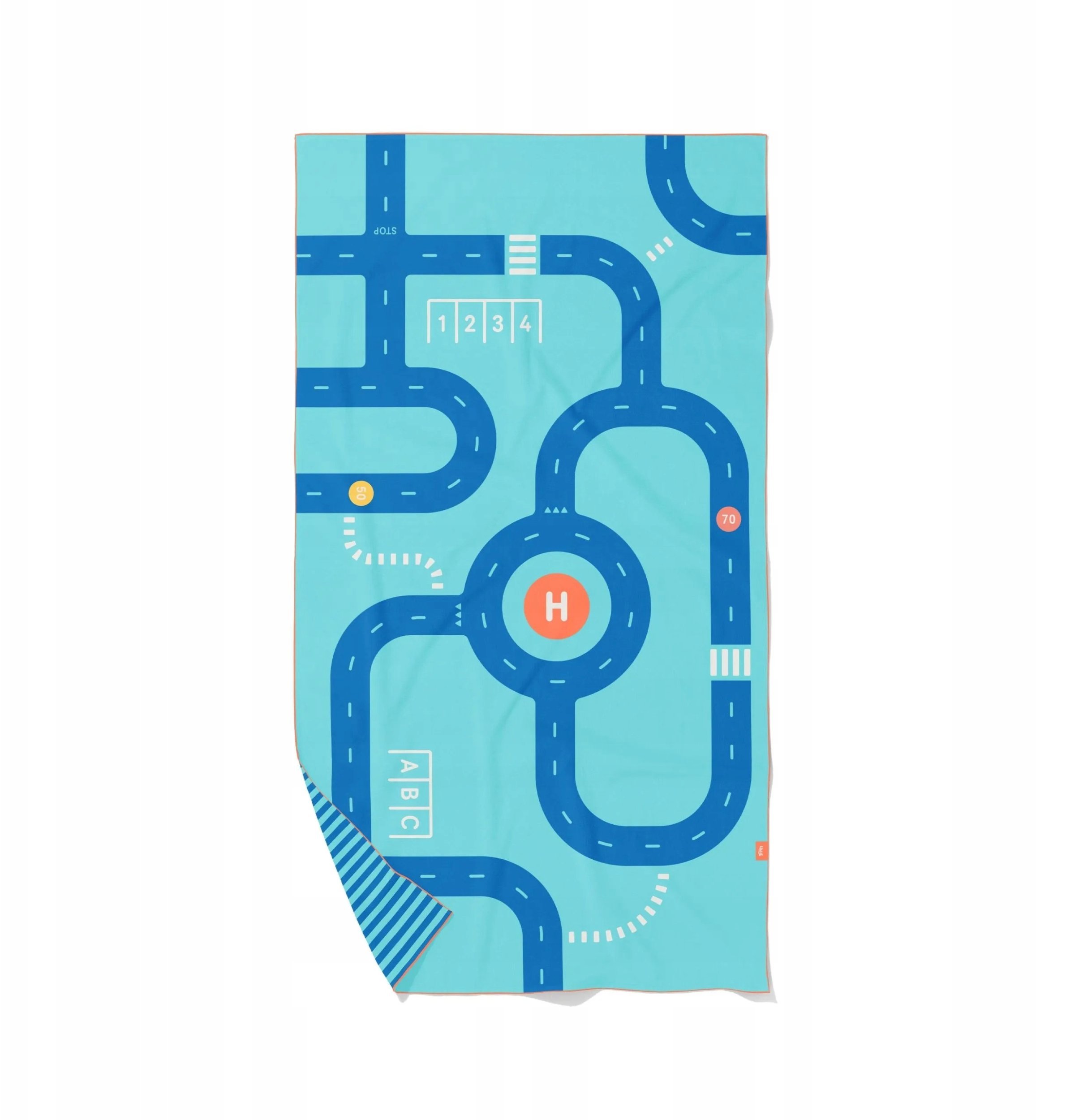 QUUT Dwustronny recznik plazowy PlayTowels L (180 x 100cm) Road