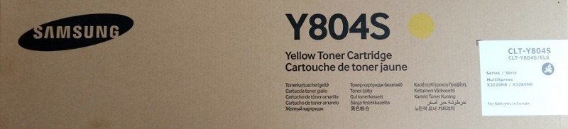 Toner Samsung CLT-Y804S Yellow Original (SS721A)