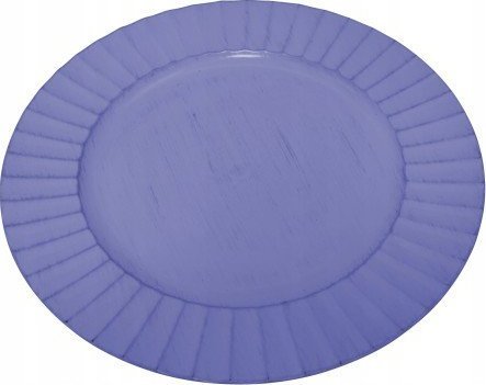Concord Talerz dekoracyjny obiadowy płytki fioletowy 33 cm