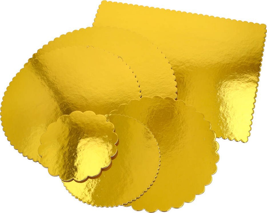 Podkład pod TORT 20cm złoto dekoracyjna podkładka na CIASTO 18 URODZINY