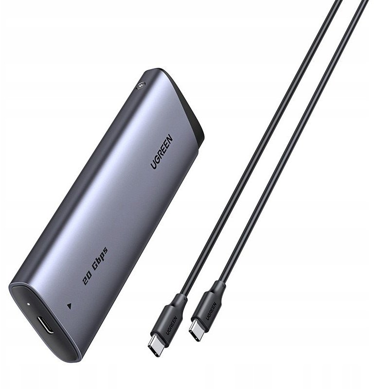 Obudowa na dysk SSD UGREEN CM767 USB-C M.2 NVMe/SATA