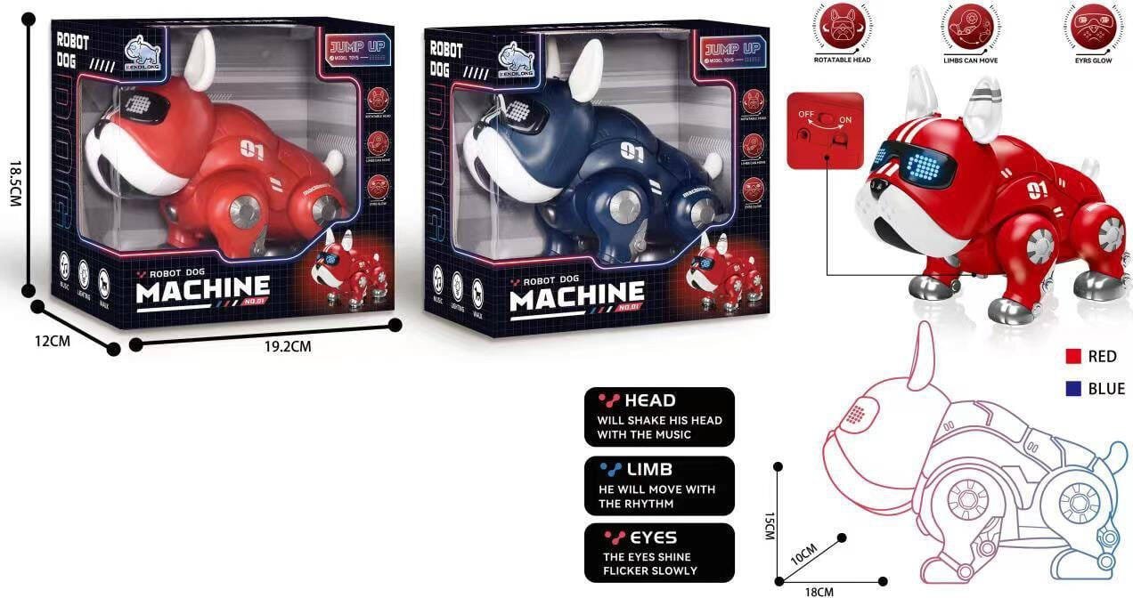 Trifox PIES BULLDOG NA BATERIE