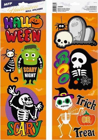MFP paper naklejka na ścianę Halloween HA01 45x15,5cm 1042337