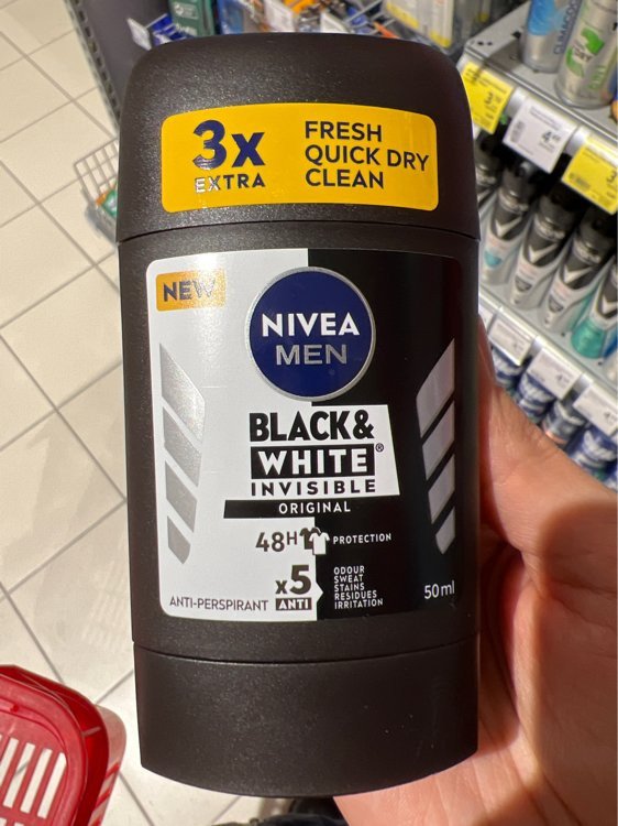 NIVEA_Men Black & White Invisible Original antyperspirant w sztyfcie 50ml