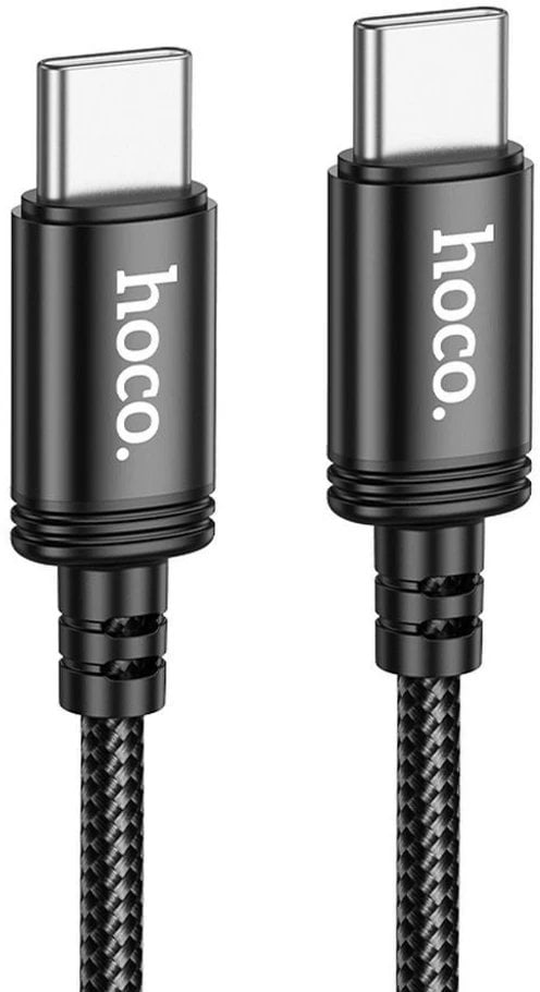 Kabel USB C do USB C Hoco 3A 60W 2 m X89 czarny