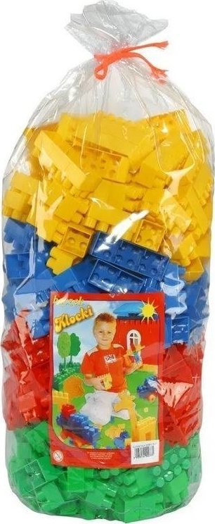 PROMO Klocki konstrukcyjne 300el dla chłopca worek TUPIKO 30335