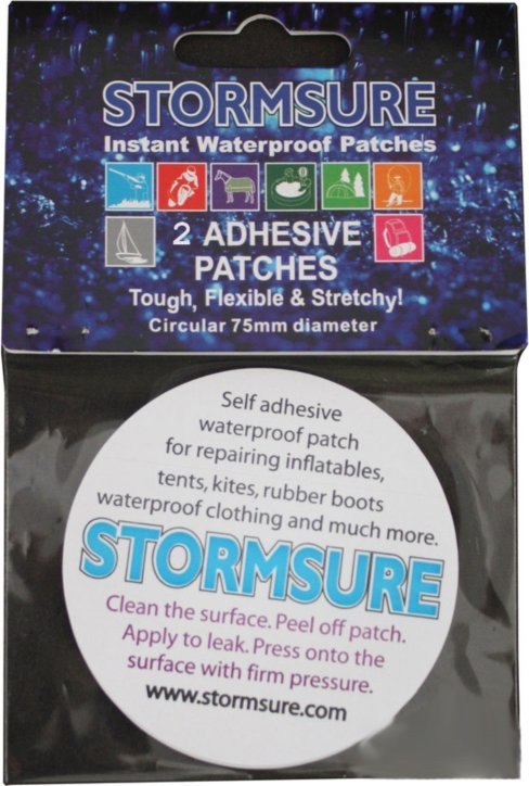 Stormsure Samoprzylepna łatka nieprzepuszczająca wody 2 szt. 75 mm (AK-KJ005)