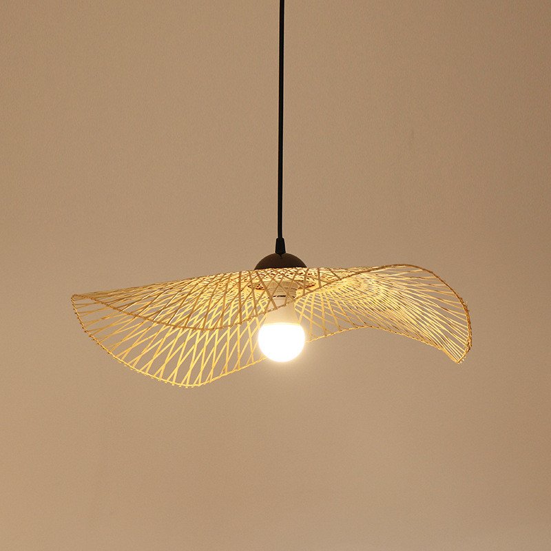 Lampa oprawa sznur jutowy konopny T100