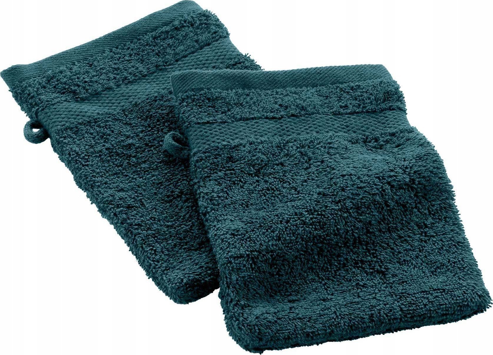 Douceur d`Interieur Zestaw rękawic do twarzy i ciała, CELADON, 15 x 21 cm