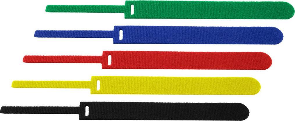 Organizer Wojtap Opaski rzepowe T-Straps 20x200 mm mix kolorów