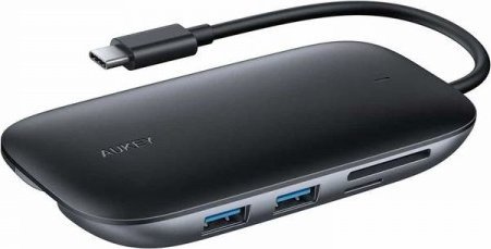 Stacja/replikator Aukey USB-C (CB-C71)