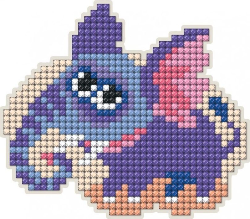 Collection D`Art Diamentowa Mozaika z magnesem Słoń 2