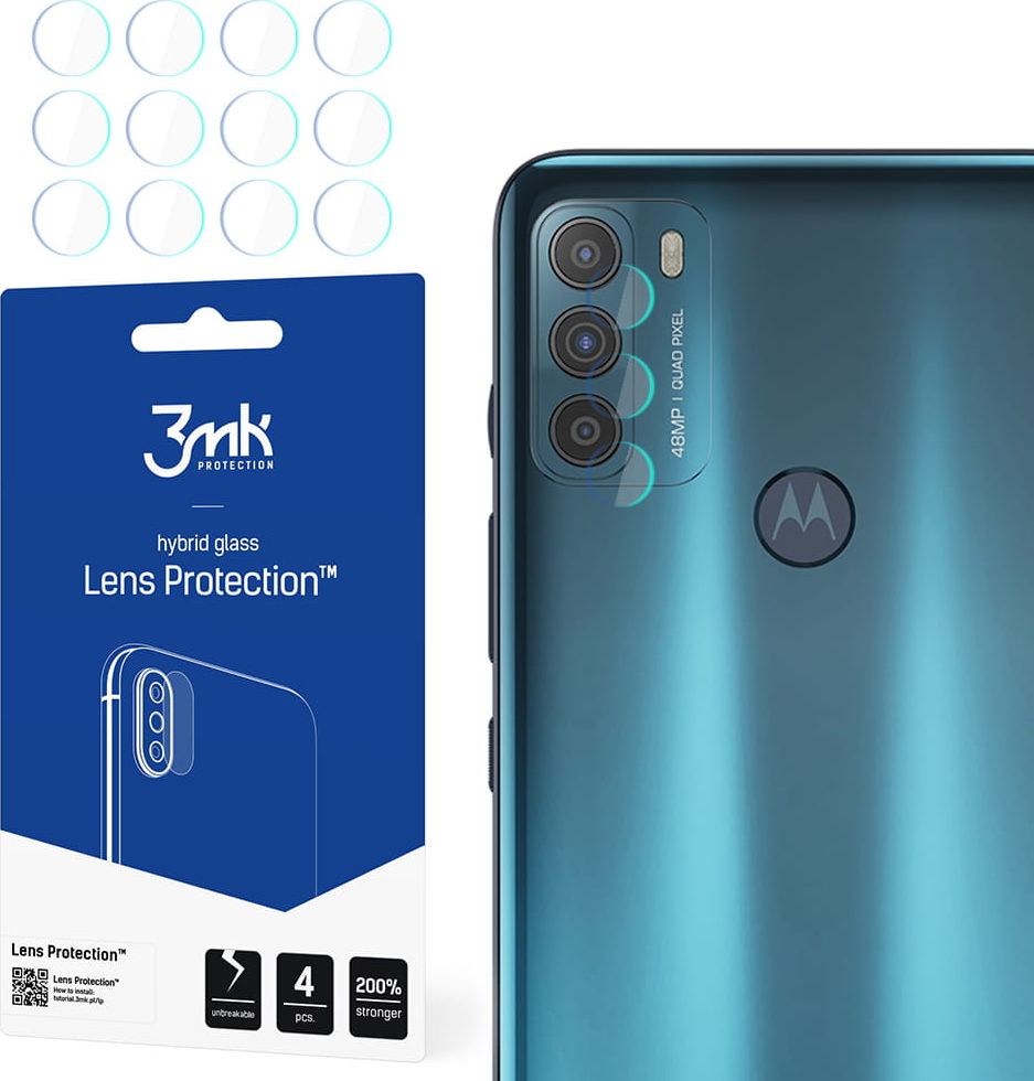 3MK 3MK Lens Protect Motorola Moto G50 5G Ochrona na obiektyw aparatu 4szt