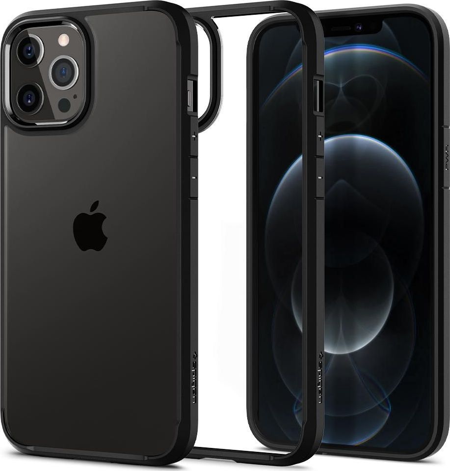 Spigen SPIGEN ULTRA HYBRID IPHONE 12/12 PRO MATTE BLACK