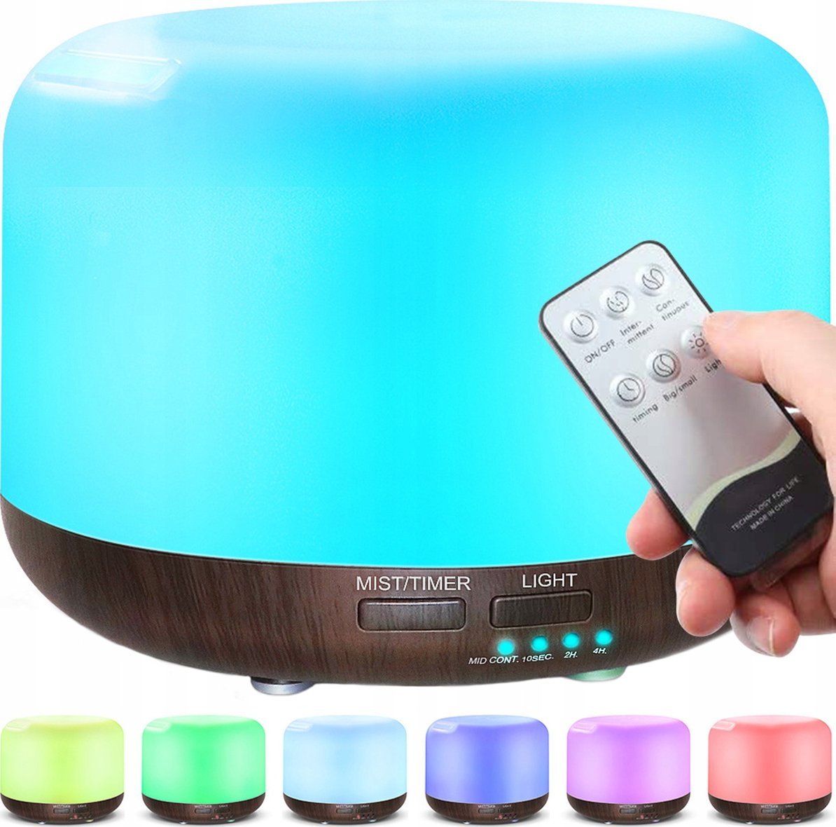 DYFUZOR ZAPACHOWY NAWILŻACZ Z PILOTEM J-103