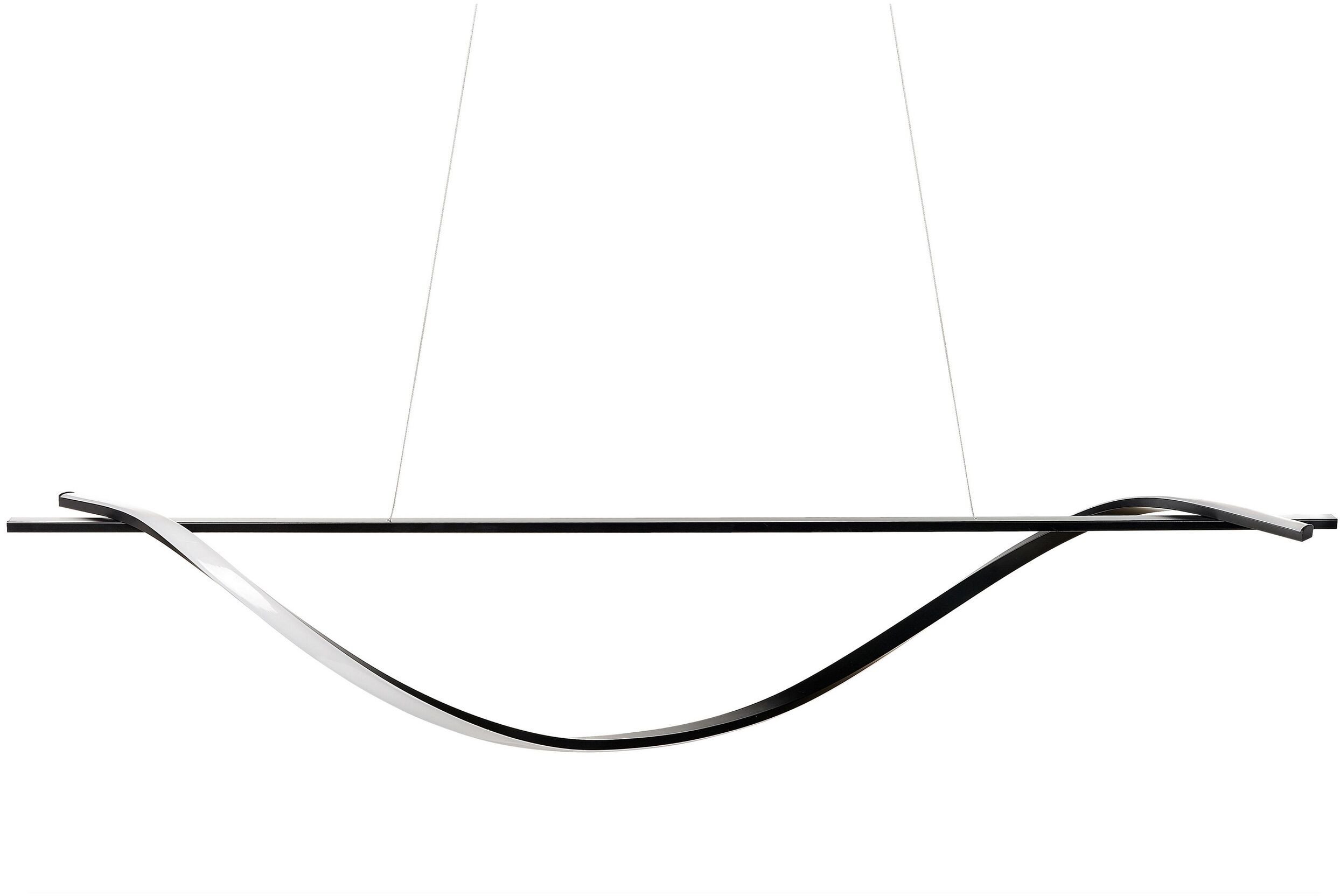 Lampa wisząca LED BODRI Metal Czarny