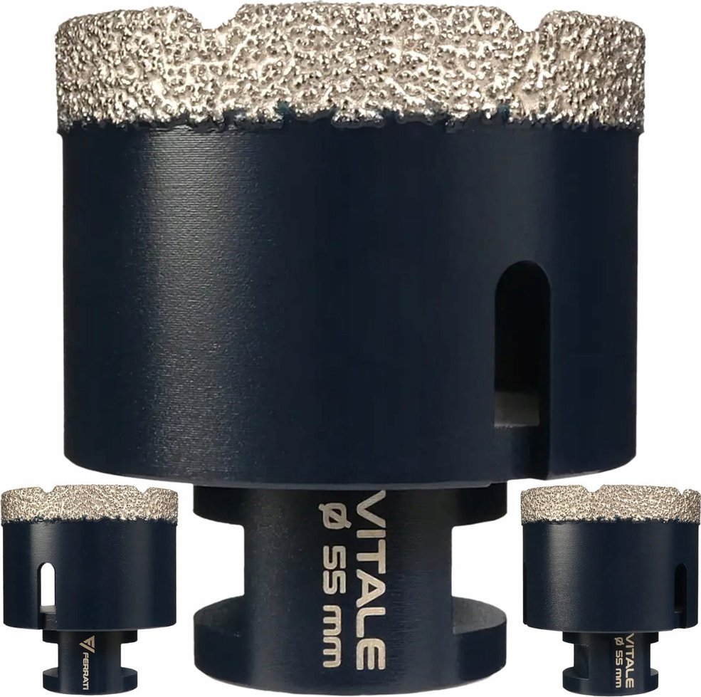 Otwornica diamentowa 55mm M14 Ferrati Vitale F40118 gres, marmur, ceramika