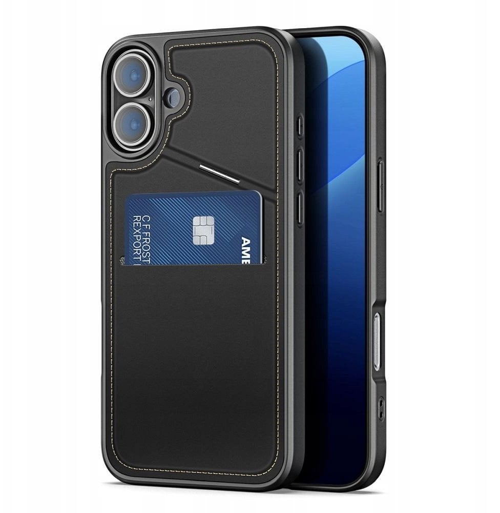 DUX DUCIS futerał RAFI II MAG z podstawką kompatybilny z MagSafe do IPHONE 16 Plus czarny